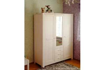 Шкаф для платья и белья Фьорд 123