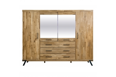 Шкаф для одежды Флеверс (дуб/масло)