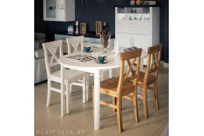 Стол круглый Вестфалия раздвижной