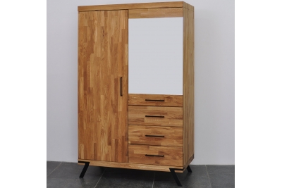 Шкаф для одежды Флеверс (дуб/масло)