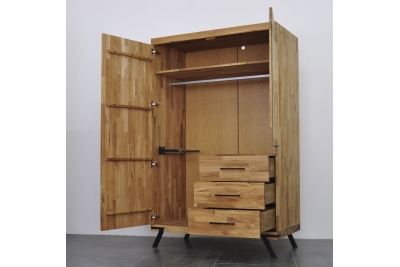 Шкаф для одежды Флеверс (дуб/масло)