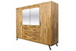 Шкаф для одежды Флеверс (дуб/масло)