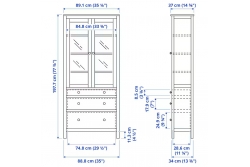 Шкаф для посуды Кантри 23