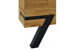 Кровать Флеверс 200х200 (дуб/масло)