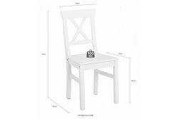 Стул Форест (белый воск)