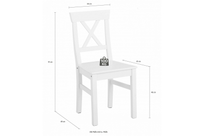 Стул Форест (белый воск)